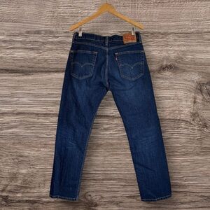 Levi's 505 Jeans Men's Dark Indigo Straight Jeans Red Tab 33x30